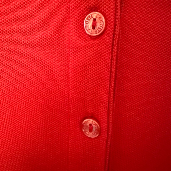Lacoste Orange Polo Dress - Size 36 - Picture 3 of 10